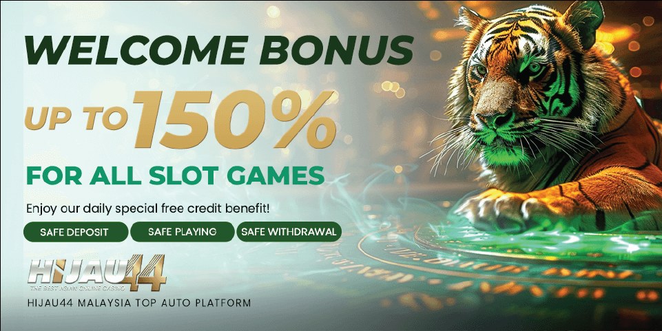 Hijau44 online casino promotion banner 10