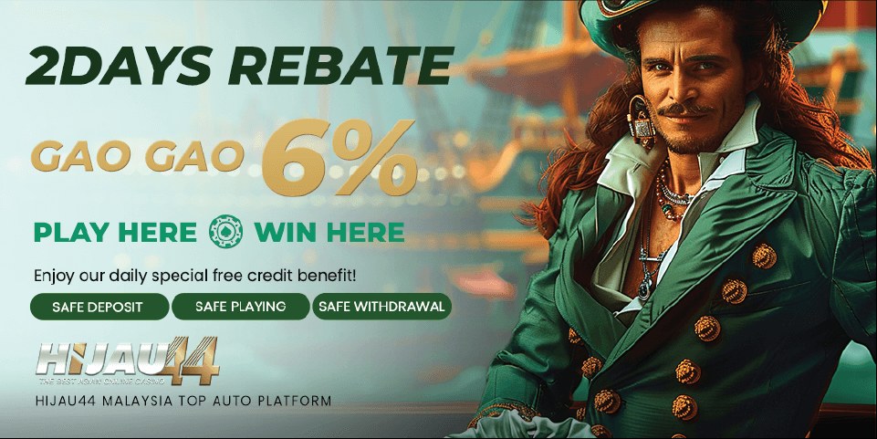 Hijau44 online casino promotion banner 11