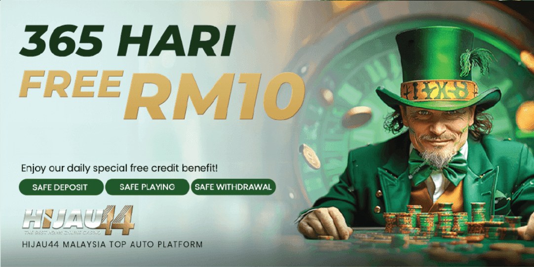 Hijau44 online casino promotion banner 8